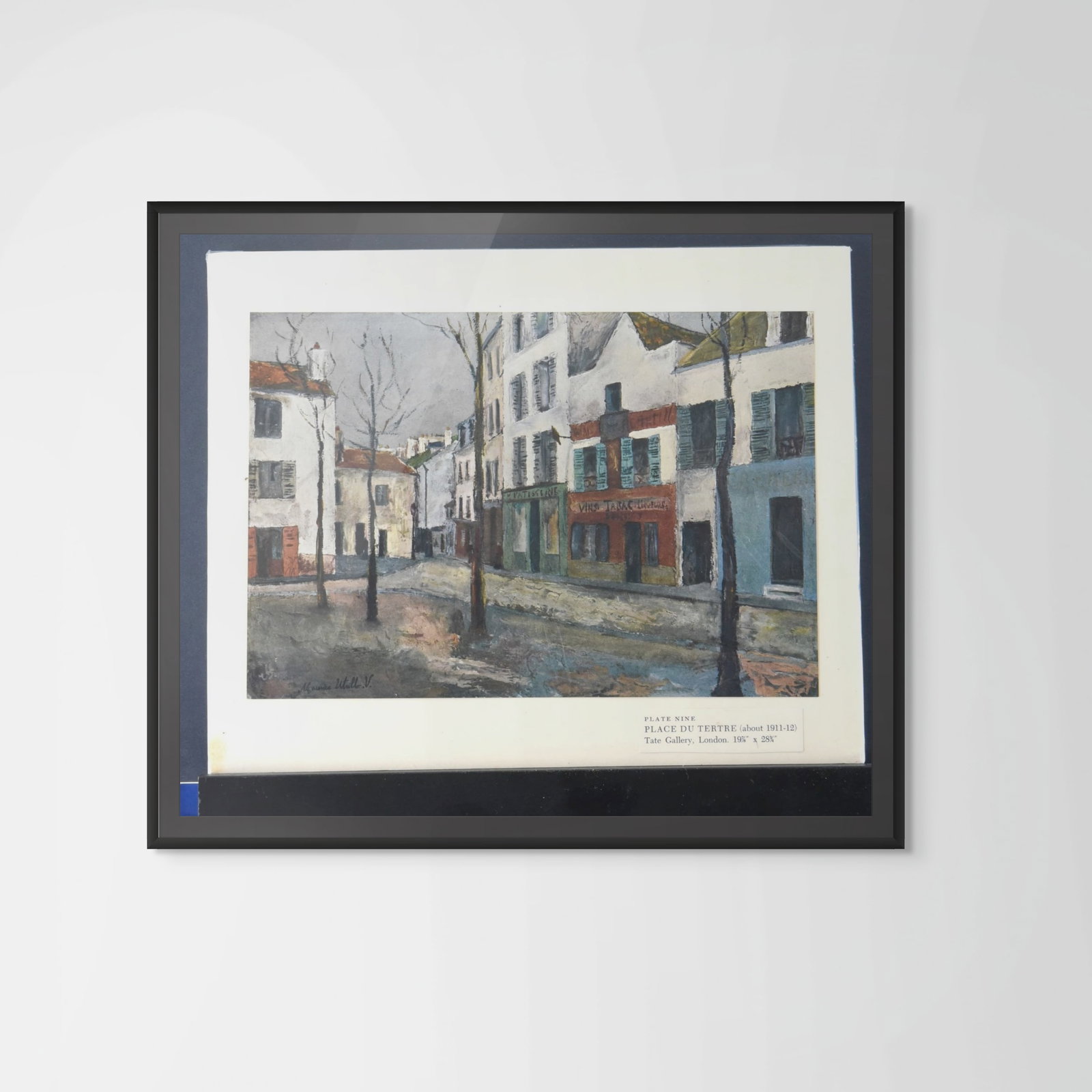 Place du Tertre, 1911-12 by Maurice Utrillo – Fine Art Print: A Timeless Glimpse of Old ParisThis high-quality art print features the evocative work of Maurice Utrillo, titled Place du Tertre (about 1911-12). A renowned figure of the School of Paris, Utrillo was