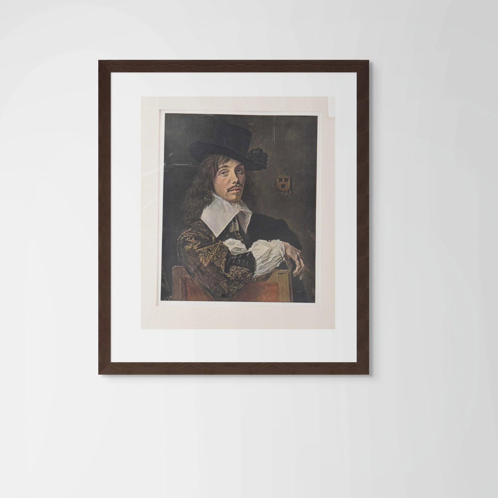 Portrait of a Young Man by Frans Hals – Fine Art Lithographic Print: A Masterpiece of the Dutch Golden AgeThis striking art print showcases the virtuosity of the renowned Dutch Master, Frans Hals. Known for his loose, painterly brushwork and ability to capture the live