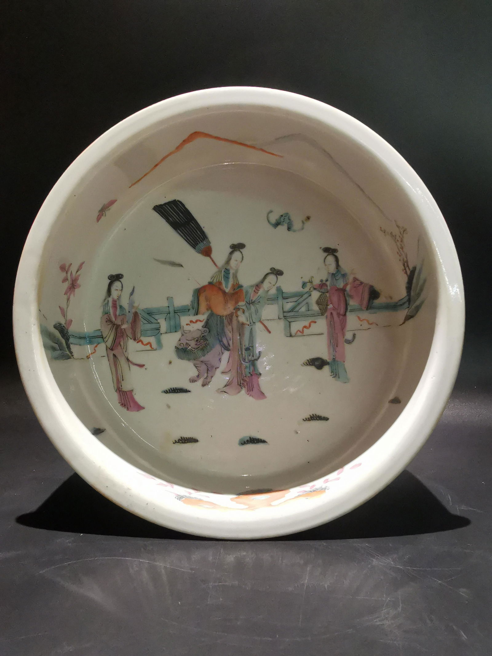 Mid Qing dynasty large brush wash (1 of 6)