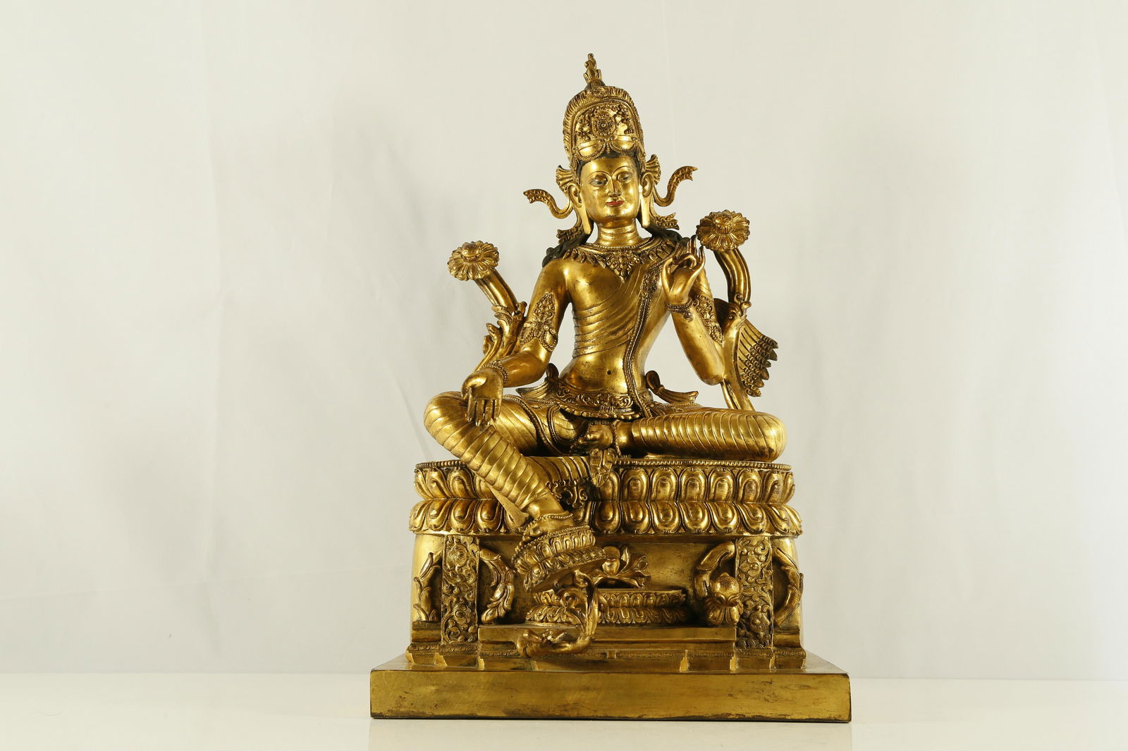 A Magnificent and Massive Gilt-Bronze Figure of Green (1 of 8)