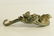 An Unusual Gold and Silver-Inlaid Bronze Belt Hook - 2