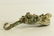 An Unusual Gold and Silver-Inlaid Bronze Belt Hook - 3