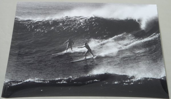 Surf Photos of Dick Brewer and Buzzy Trent