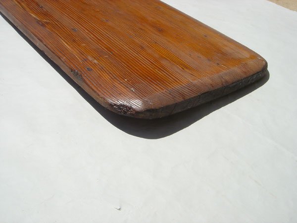 Redwood Hawaiian Plank - Circa early 1900's - 4