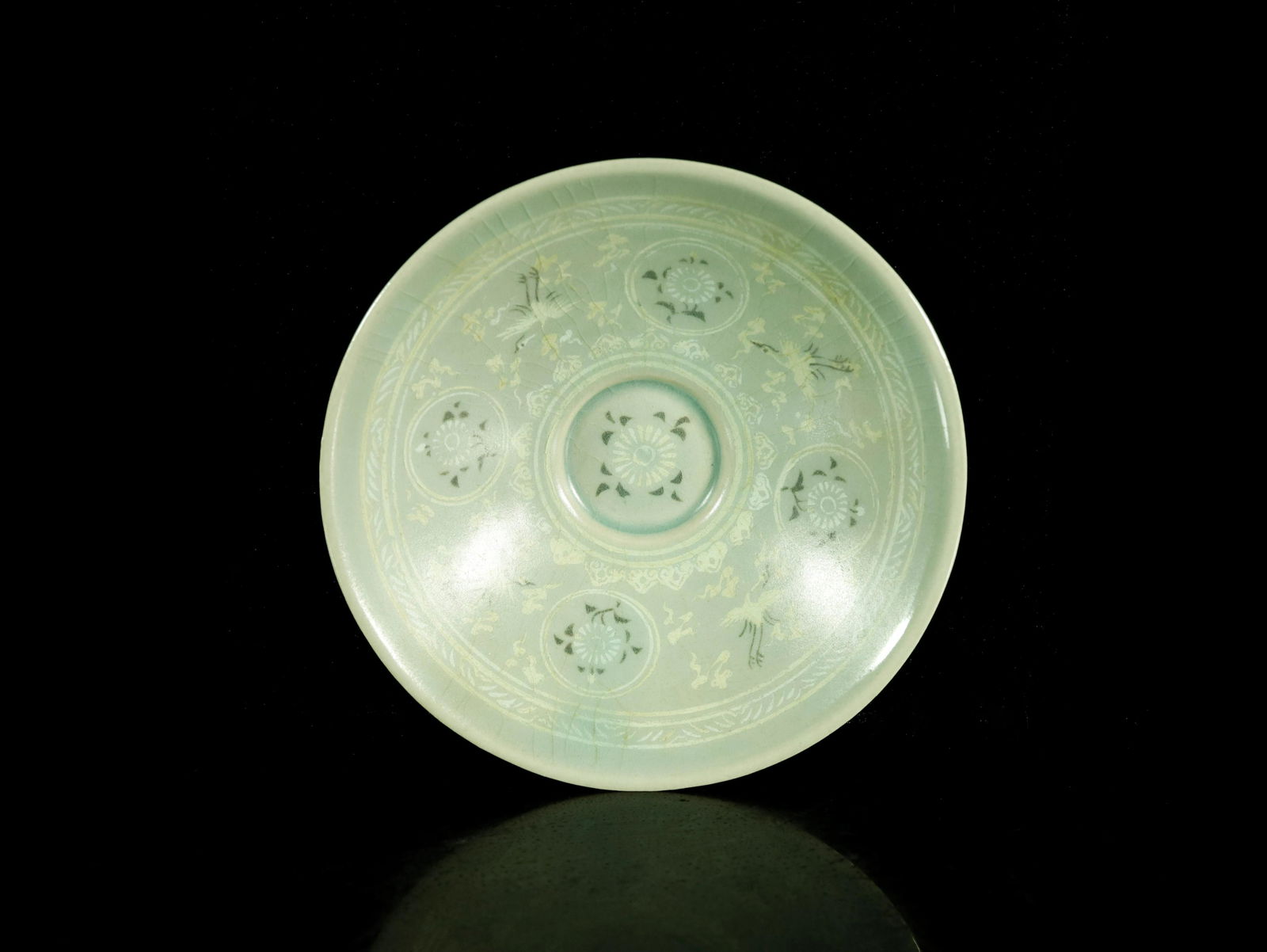 A Delicate and Rare Korean Celadon-Glazed Cup (1 of 5)