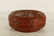 A Rare Red Carved Lacquer Round Box - 4