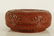 A Rare Red Carved Lacquer Round Box - 5