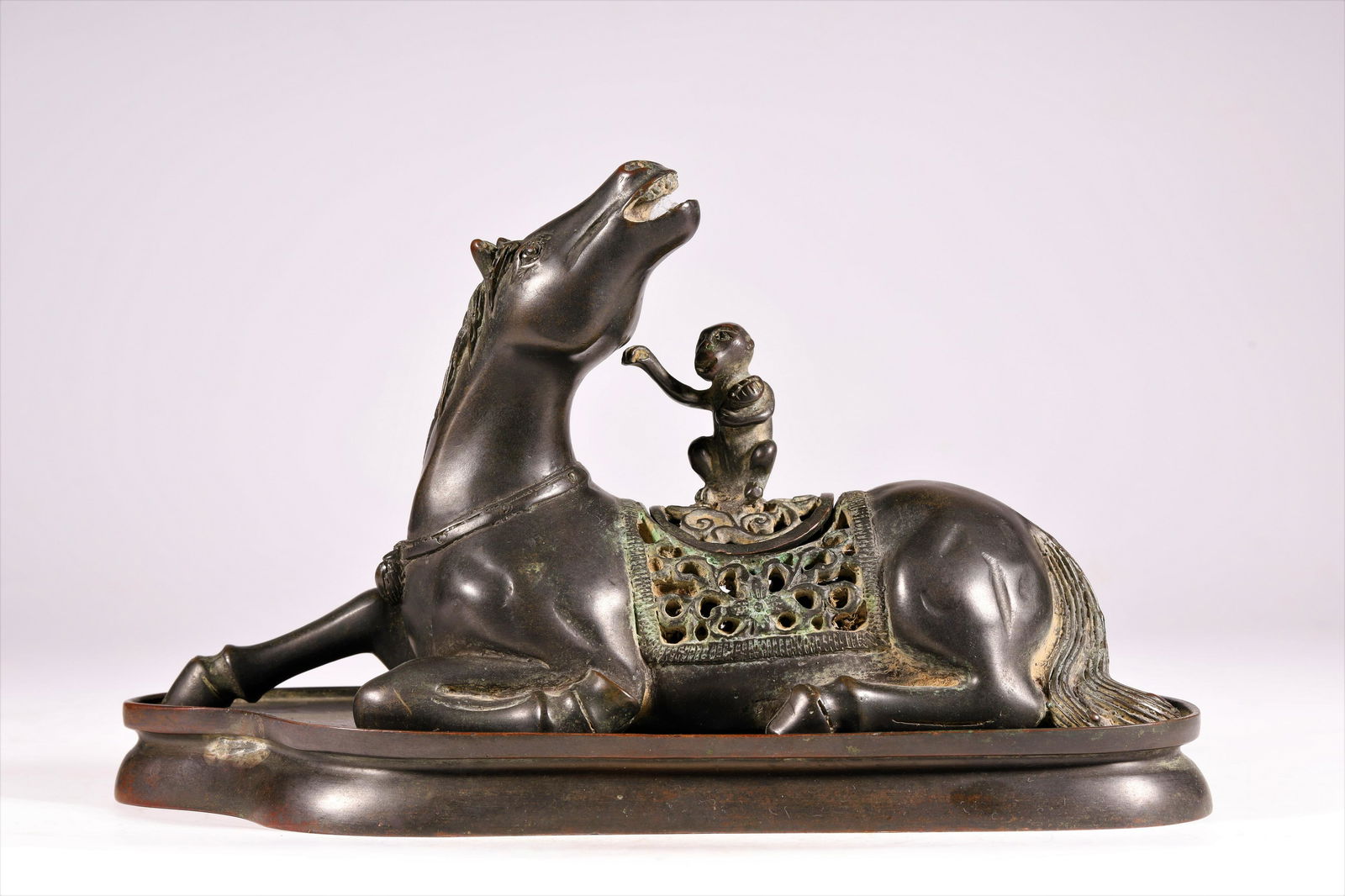 A bronze 'horse' ornament (1 of 7)