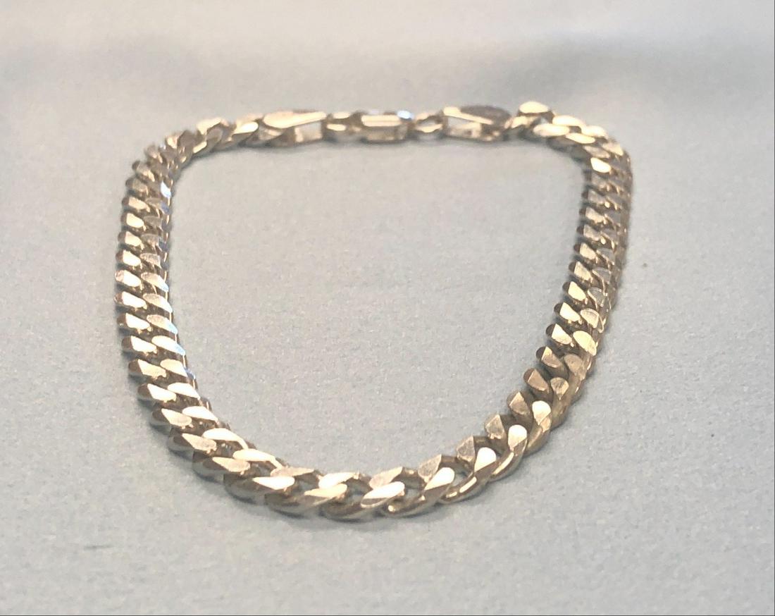 Sterling Silver Chain Link Bracelet (1 of 3)