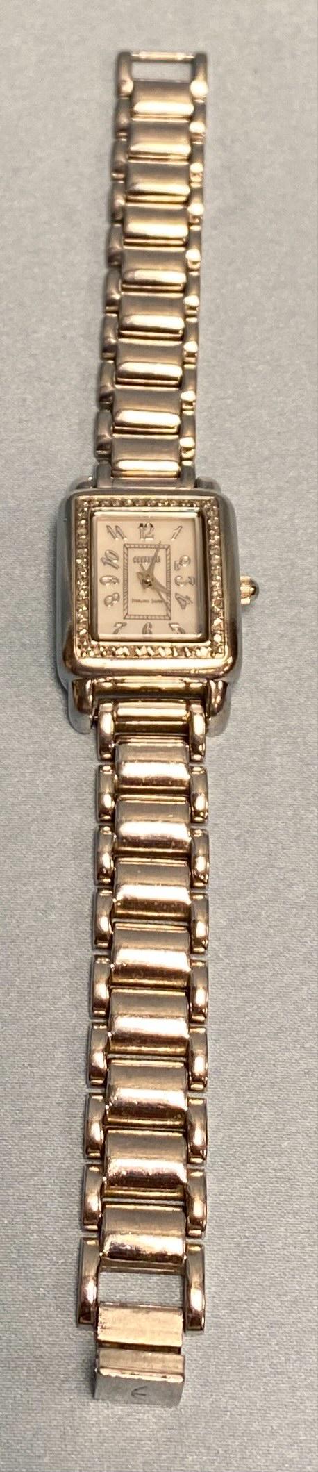 Ecclissi Sterling Silver and Diamond Watch (1 of 2)