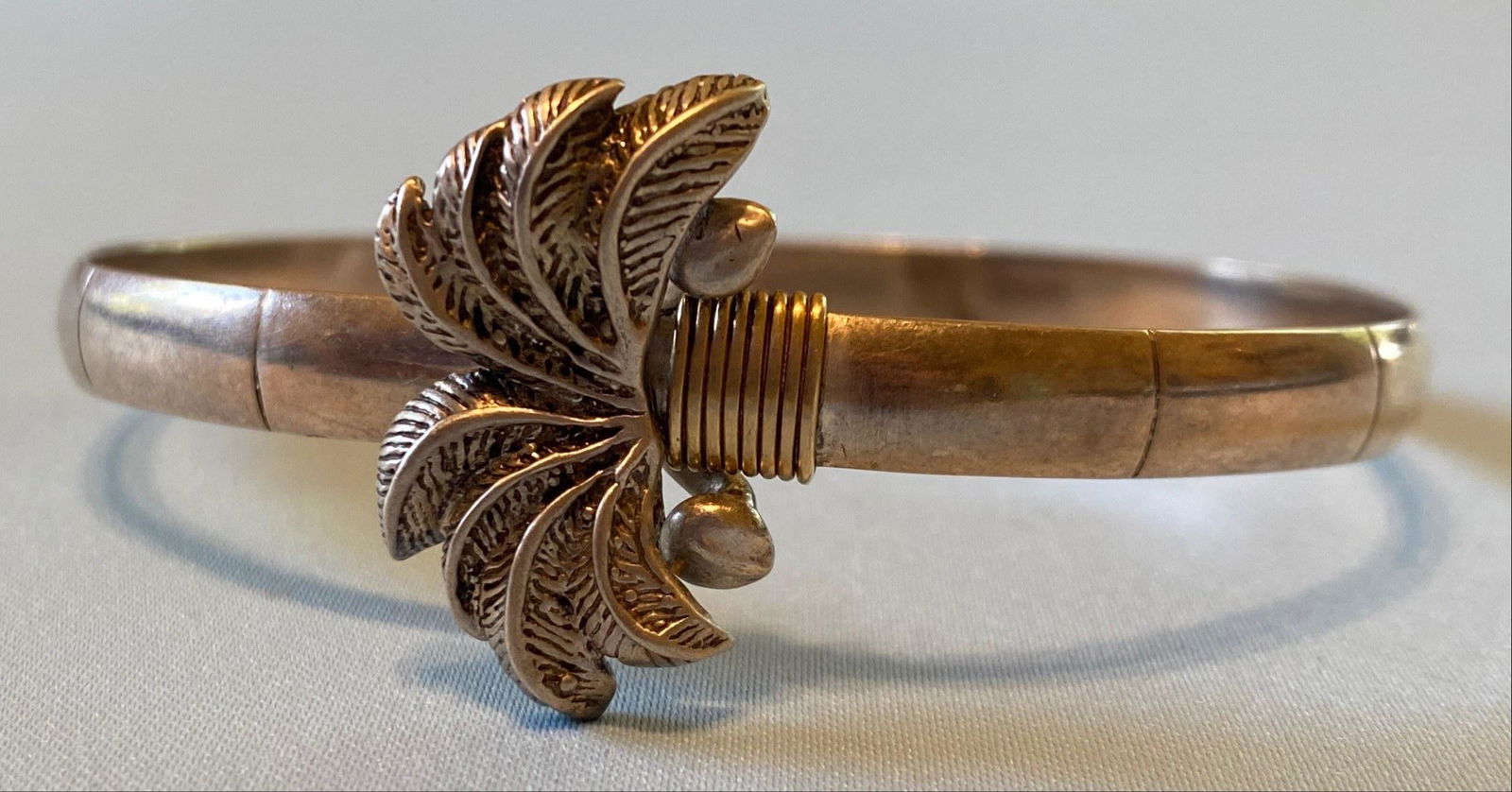 Sterling Silver Palm Tree Bracelet (1 of 2)