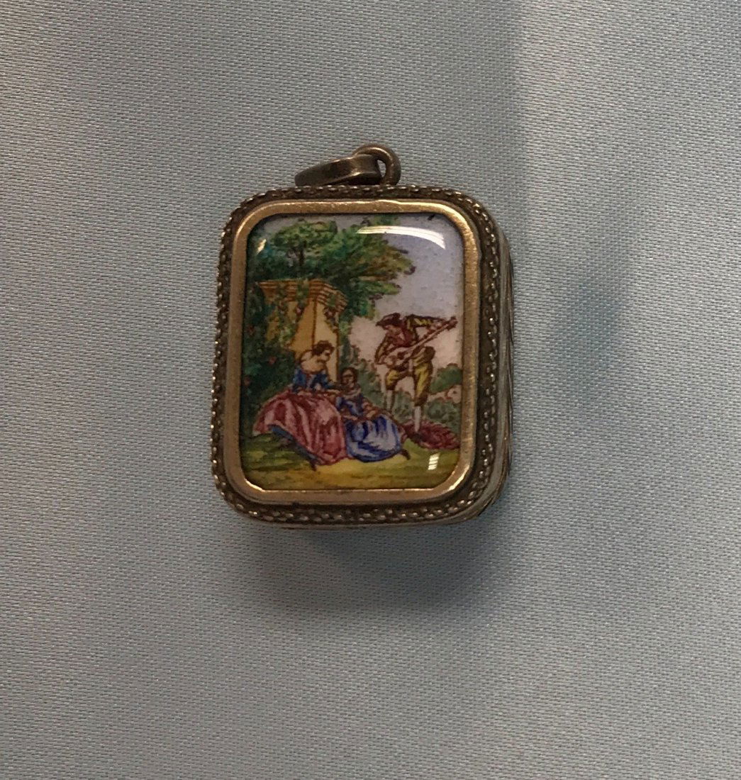 Sterling Silver Music Box Pendant (1 of 4)