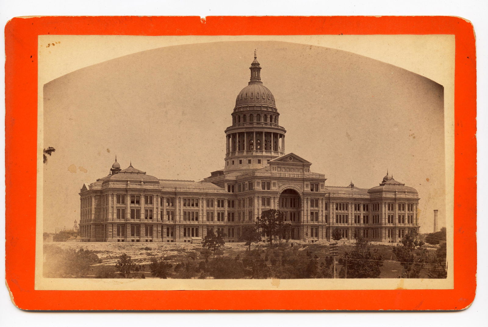 San Antonio, Texas, in 1887 Texas State Capital (1 of 3)