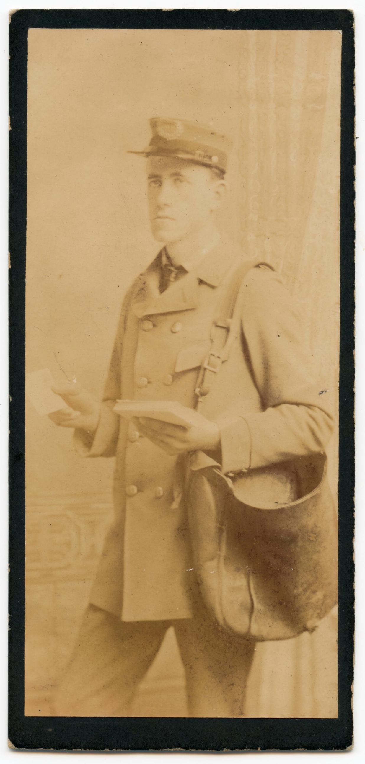 Occupational CDV: Occupational CDV Occupational CDV of a Mail Man