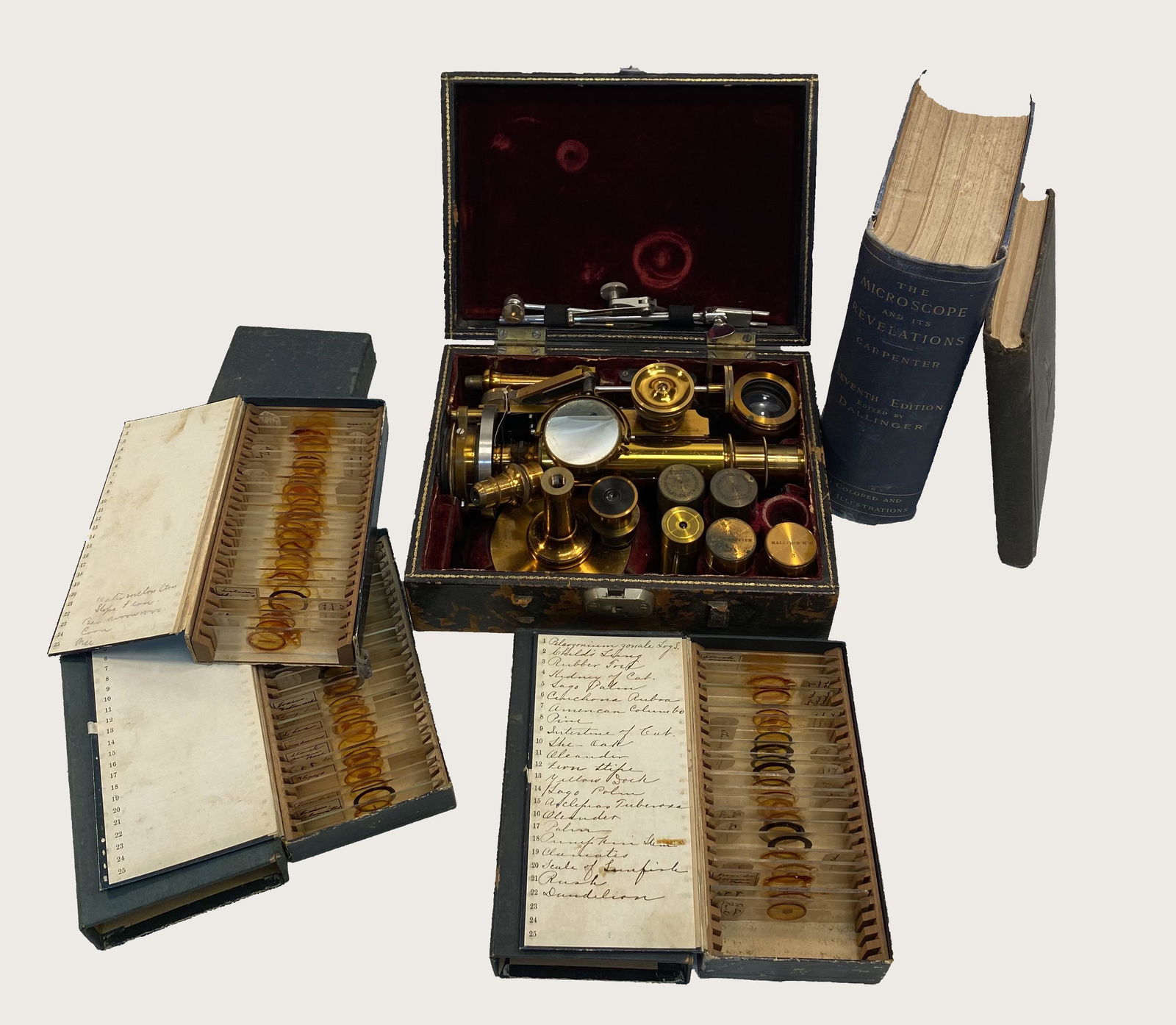 Brass Griffith Club Microscope by Bausch & Lomb (1 of 15)