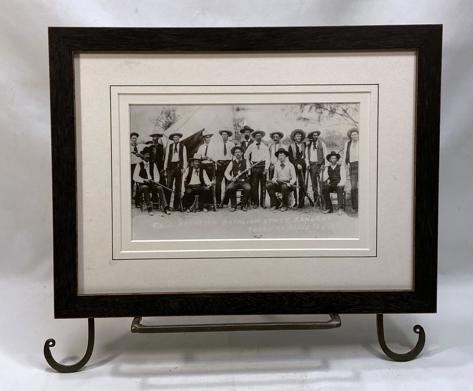 Photograph Texas Rangers at Alice, Texas 1892 (1 of 2)