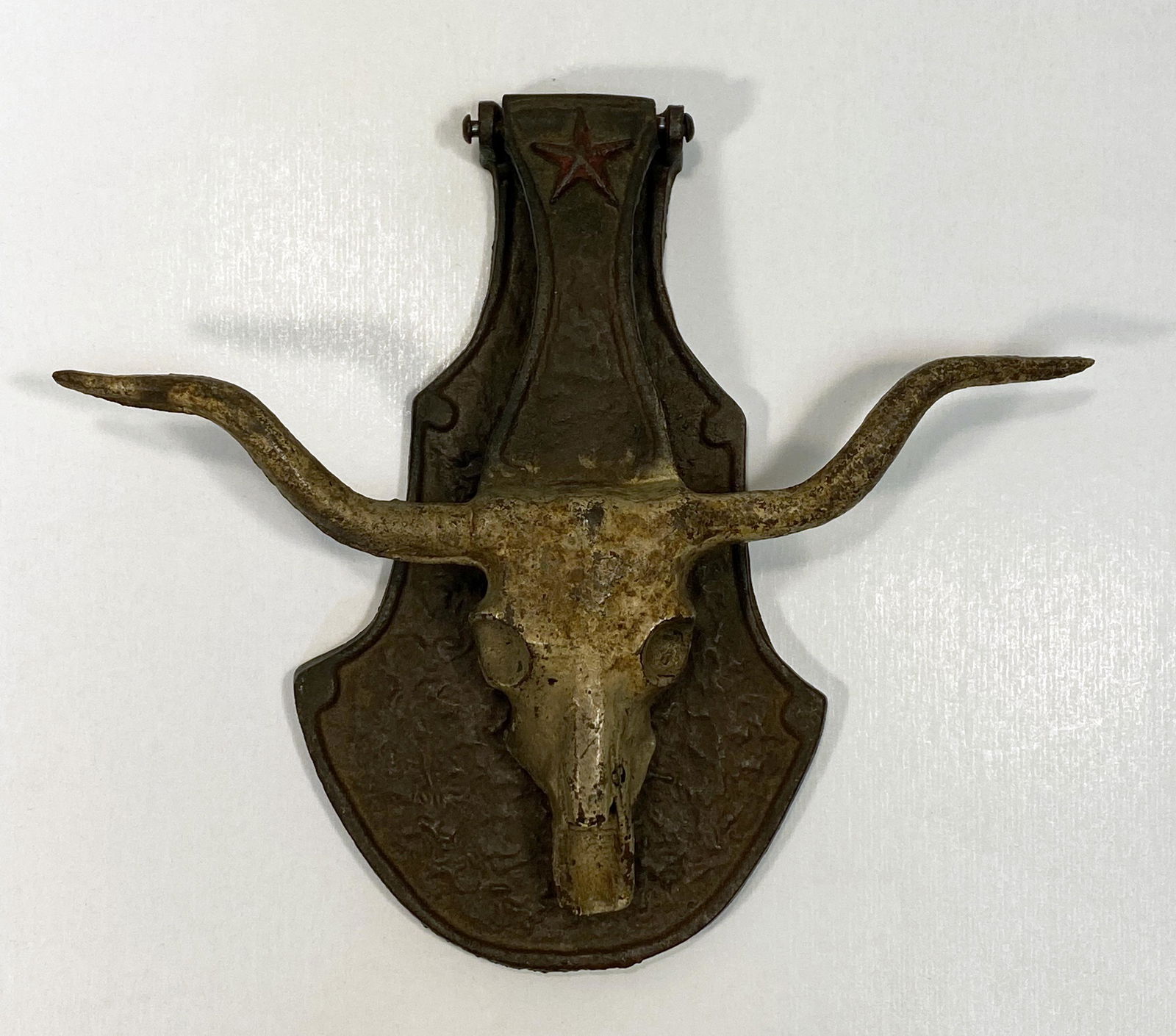 Cast Iron Longhorn Skull Door Knocker (1 of 3)