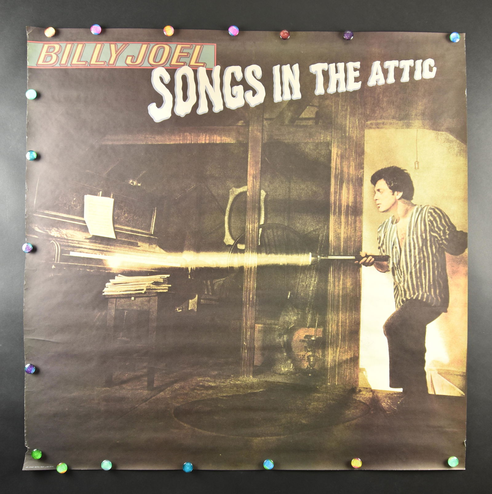 Billy Joel Songs in the Attic Promo Poster (1 of 2)