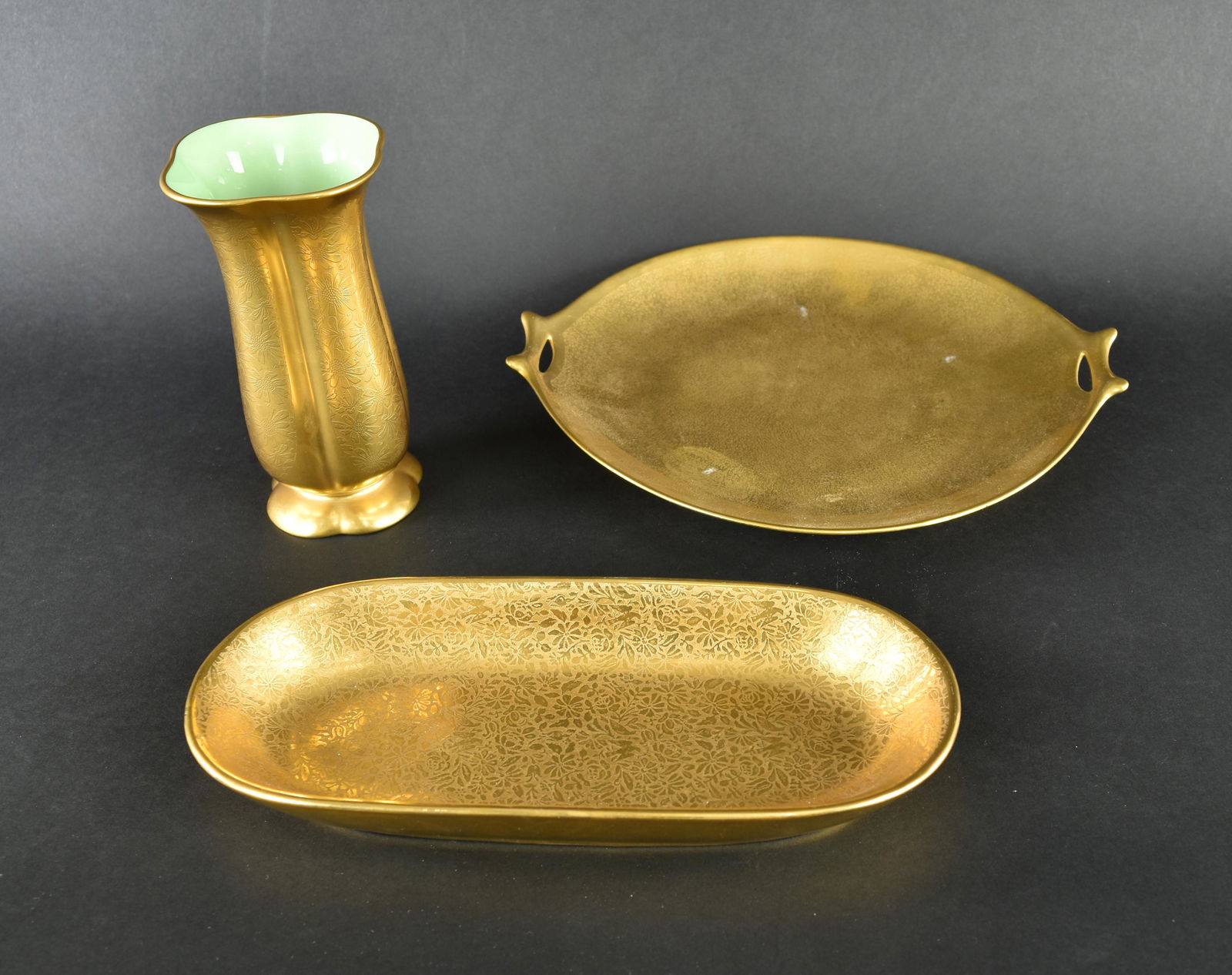 Pickard  Porcelain Gilt Tea Set 6pc 1930’s - (1 of 4)