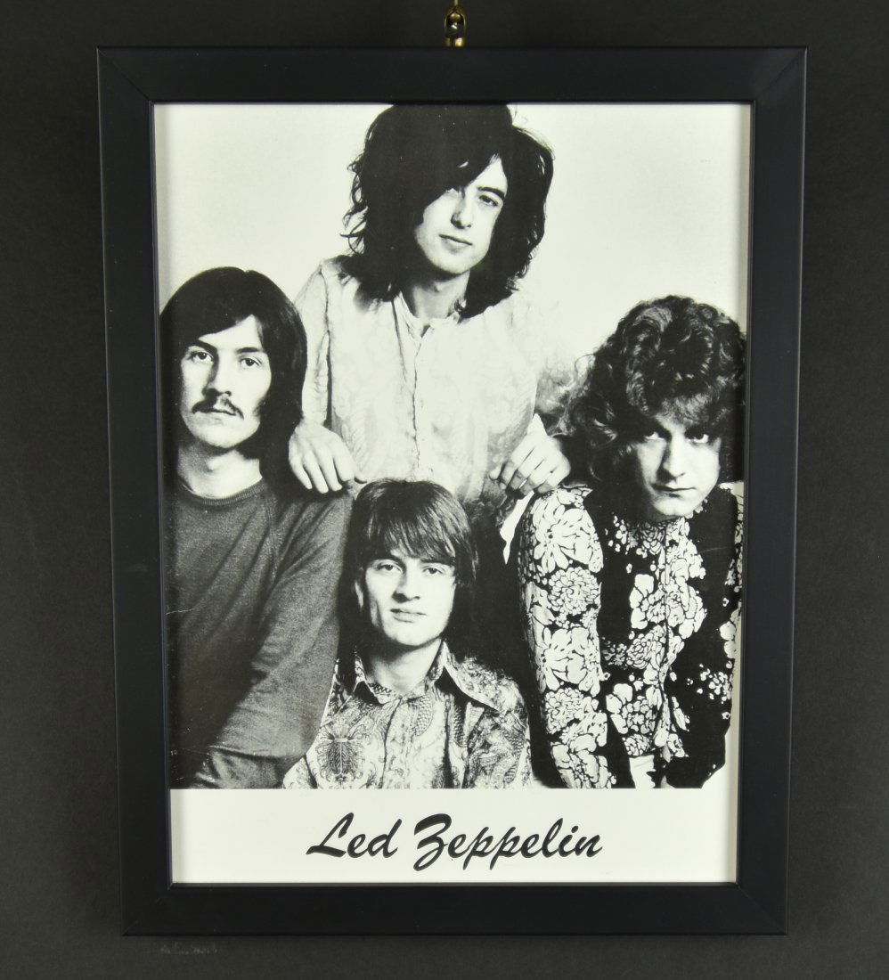 Led Zeppelin framed Backstage Door Sign (1 of 2)