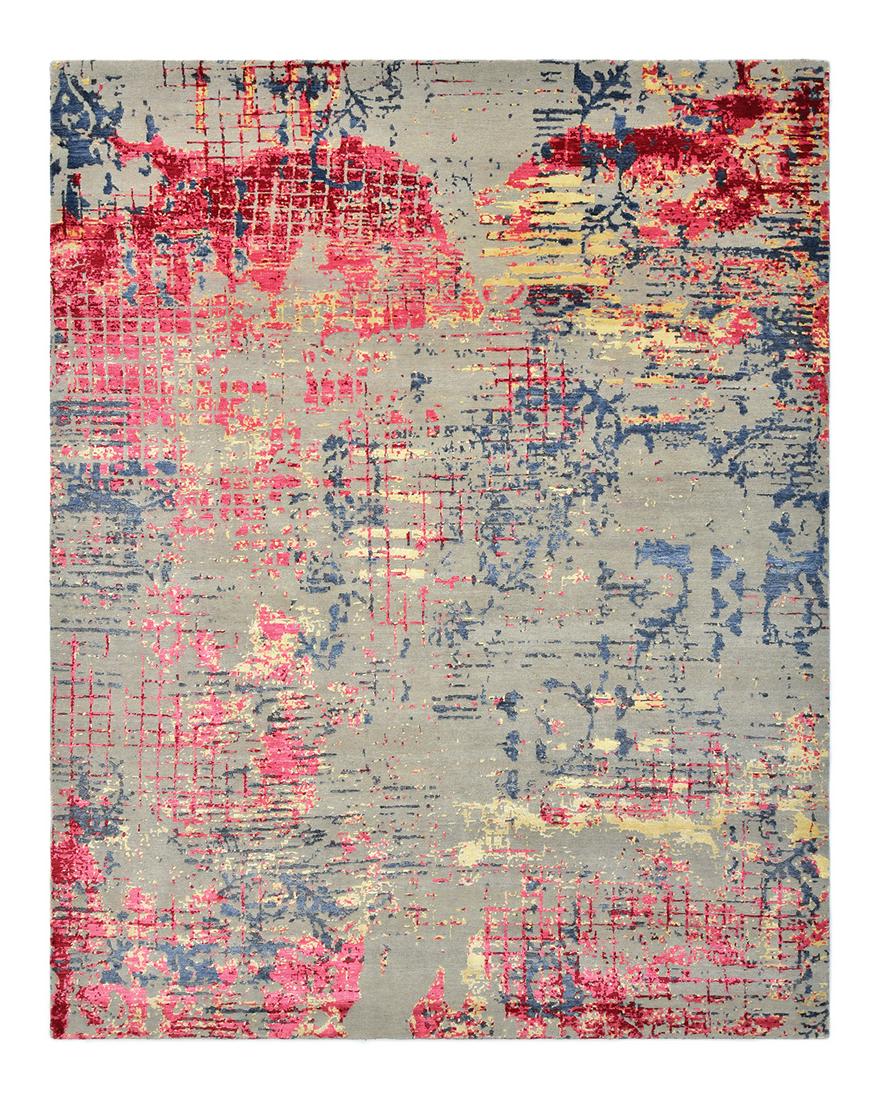 Modern, One-of-a-Kind Hand-Knotted Area Rug  - Beige (1 of 8)
