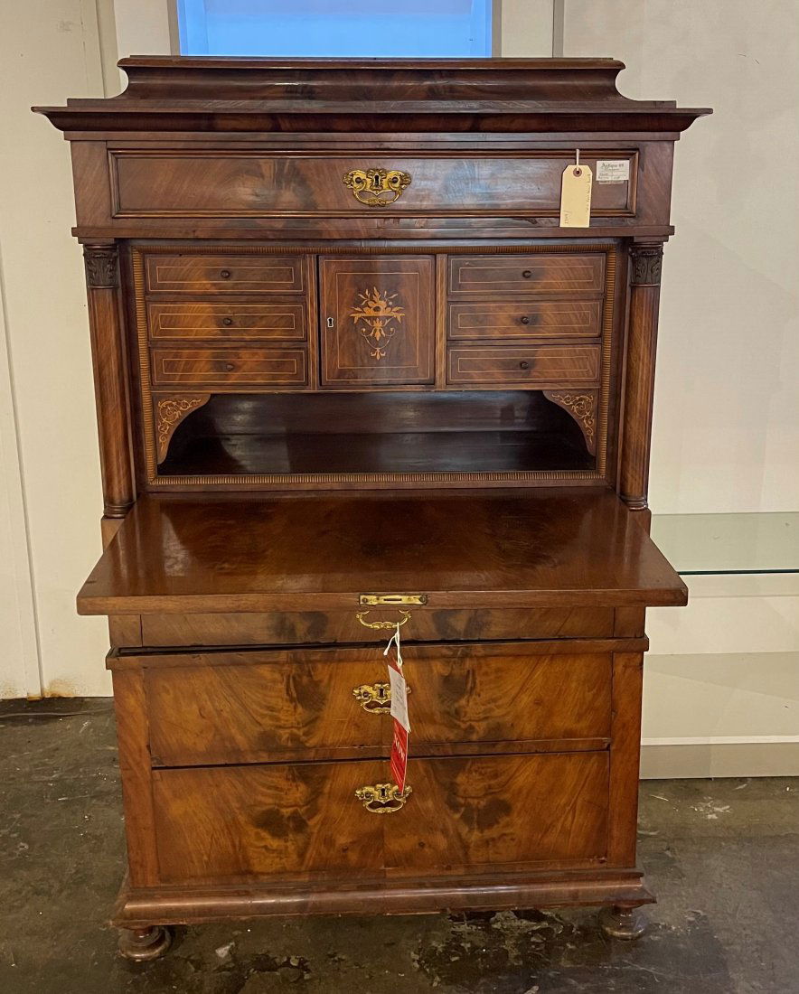 Antique Drop Front Desk (1 of 4)