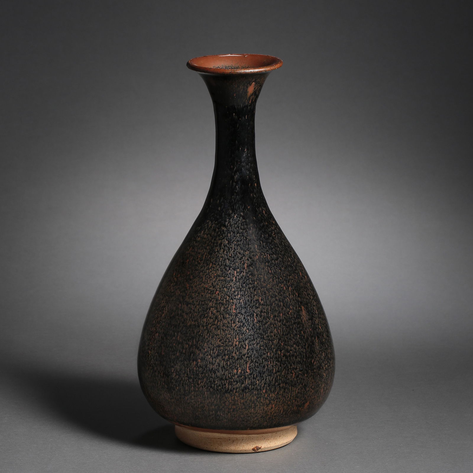 A QING DYNASTY RED SANDALWOOD TABLE INLAID STONE AND A (1 of 12)