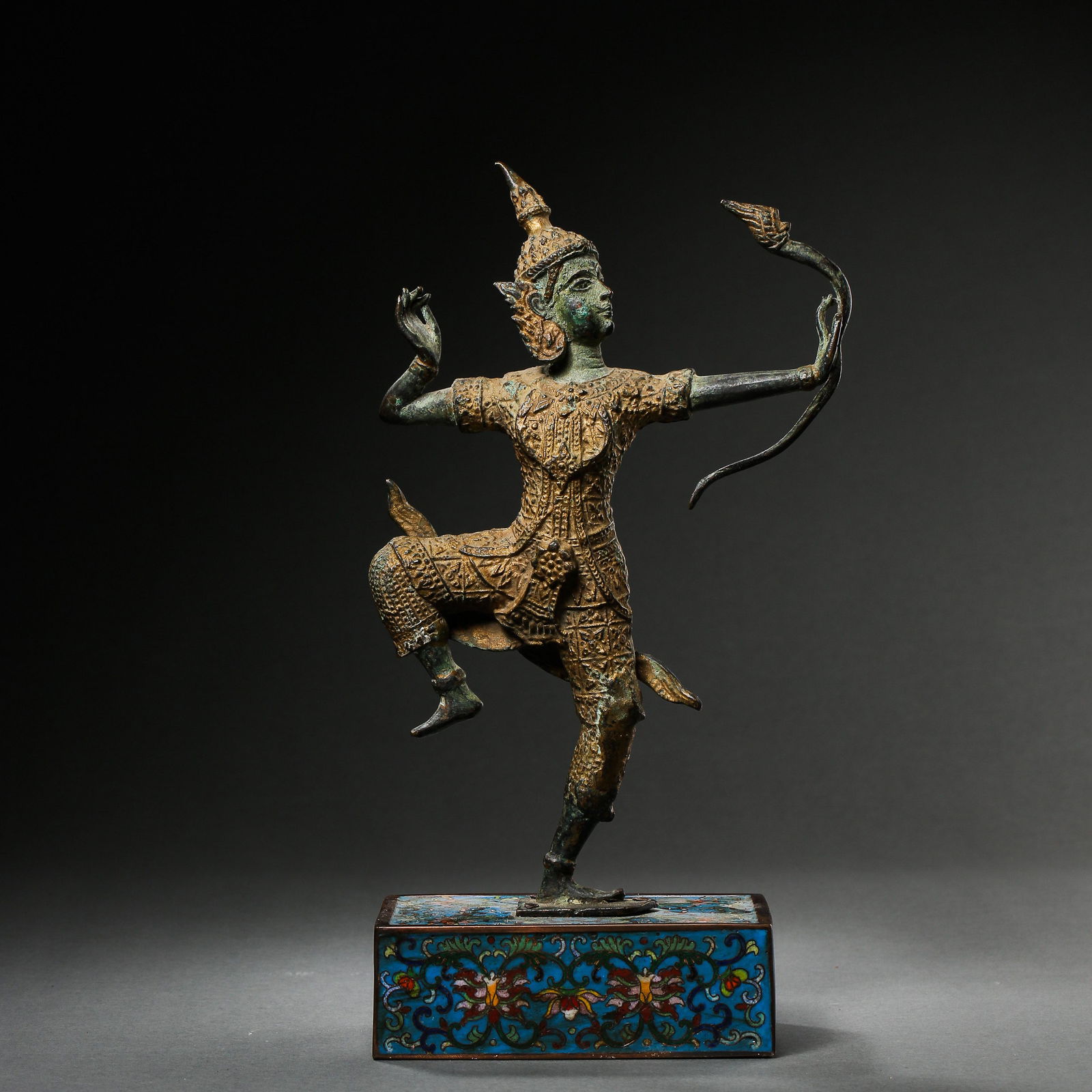 CHINESE QING DYNASTY BRONZE ORNAMENT (1 of 11)