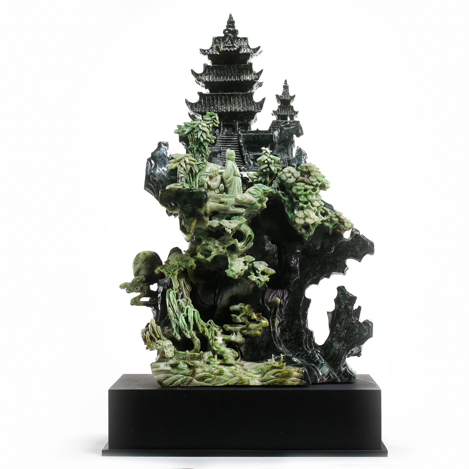 EMERALD MOUNTAIN SCENERY, QING DYNASTY (1 of 12)