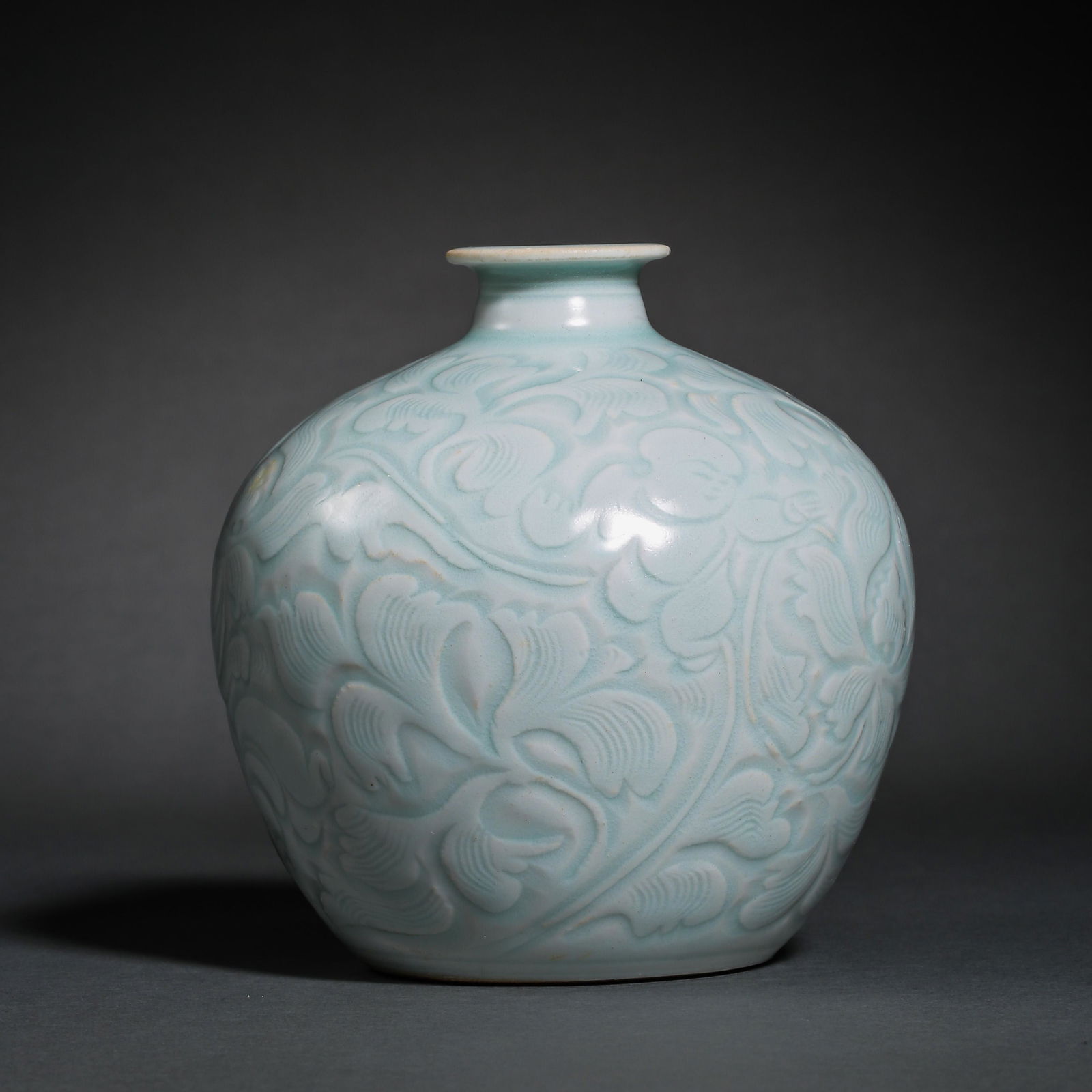 HUTIAN WARE GREEN GLAZE VASE, SOUTHERN SONG DYNASTY, (1 of 10)