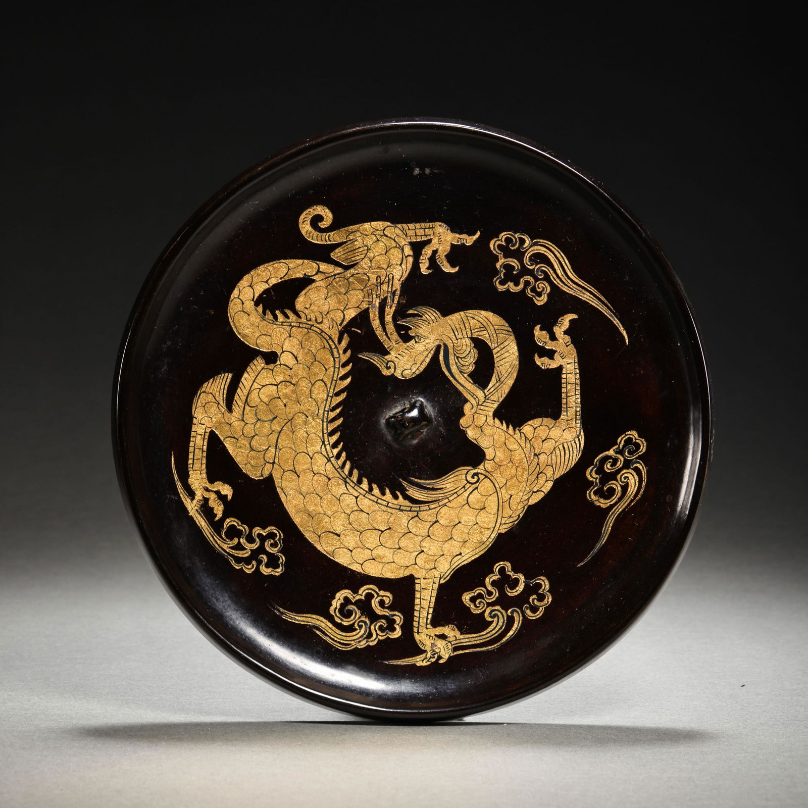 TANG DYNASTY, CHINESE BRONZE LACQUER AND GILT BRONZE (1 of 7)