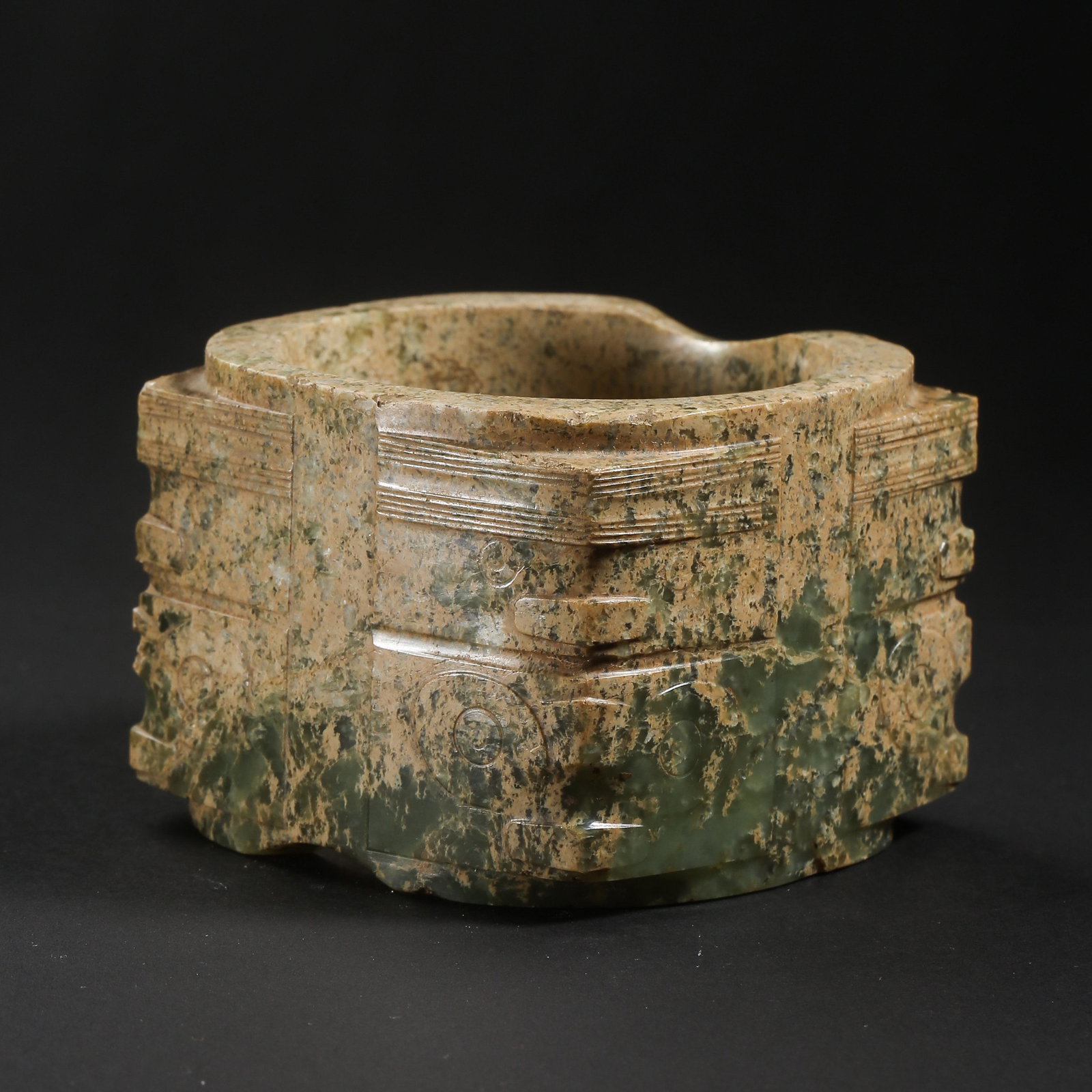 HAN DYNASTY, CHINESE HETIAN JADE CONG (1 of 7)
