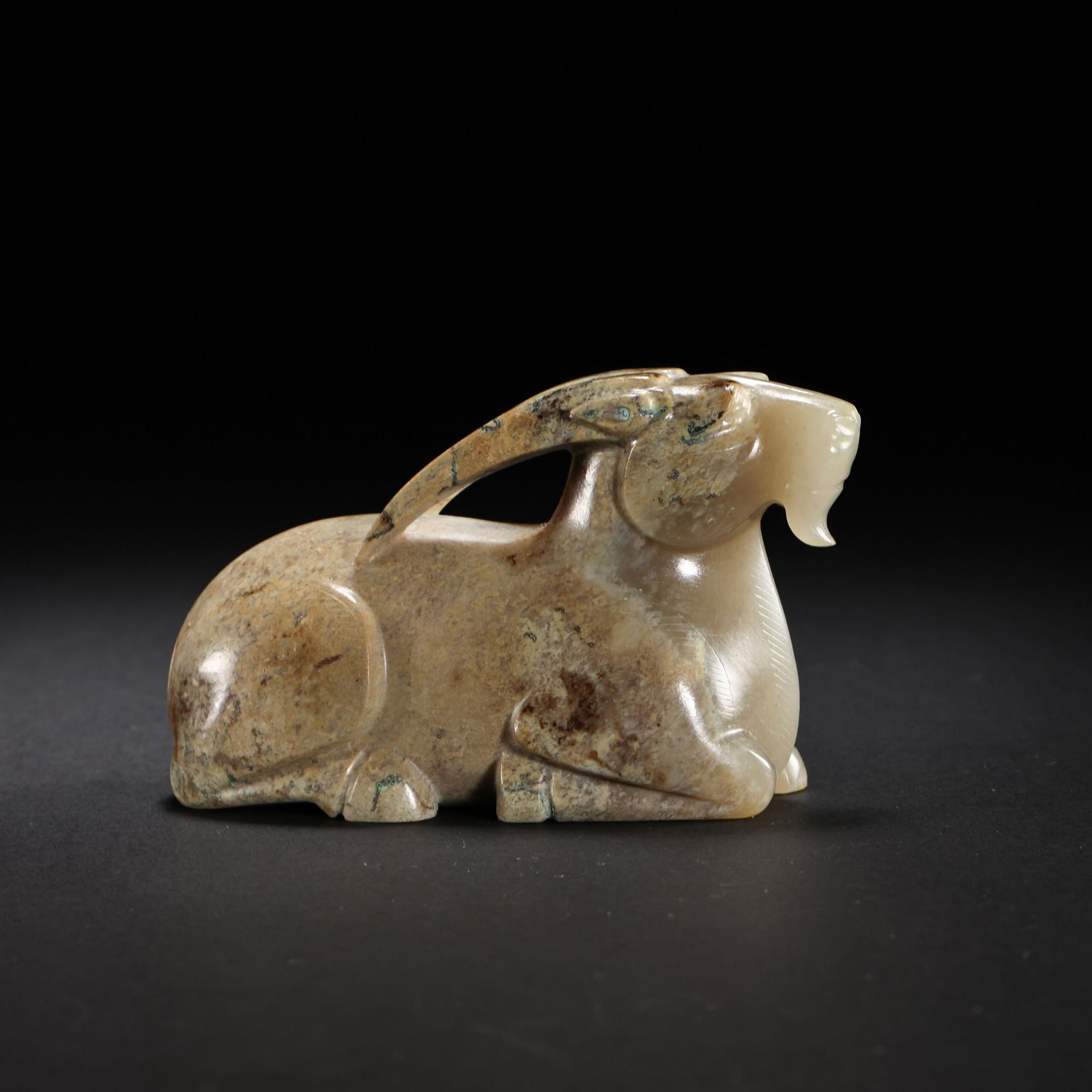 HETIAN JADE SHEEP, THE WAR AND HAN DYNASTY OF CHINA (1 of 10)
