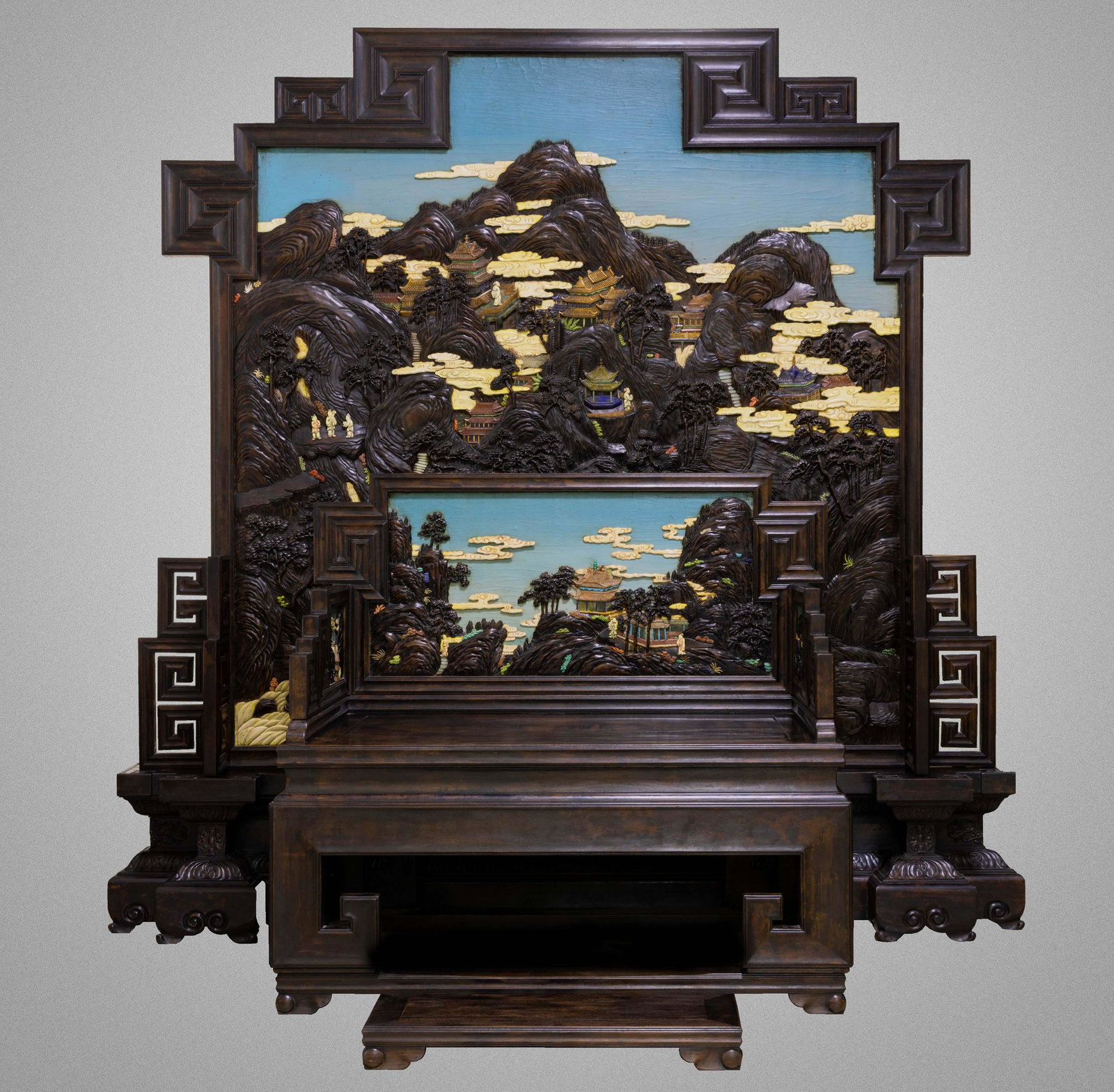 CHINESE QING DYNASTY WOOD CHAIR (1 of 11)