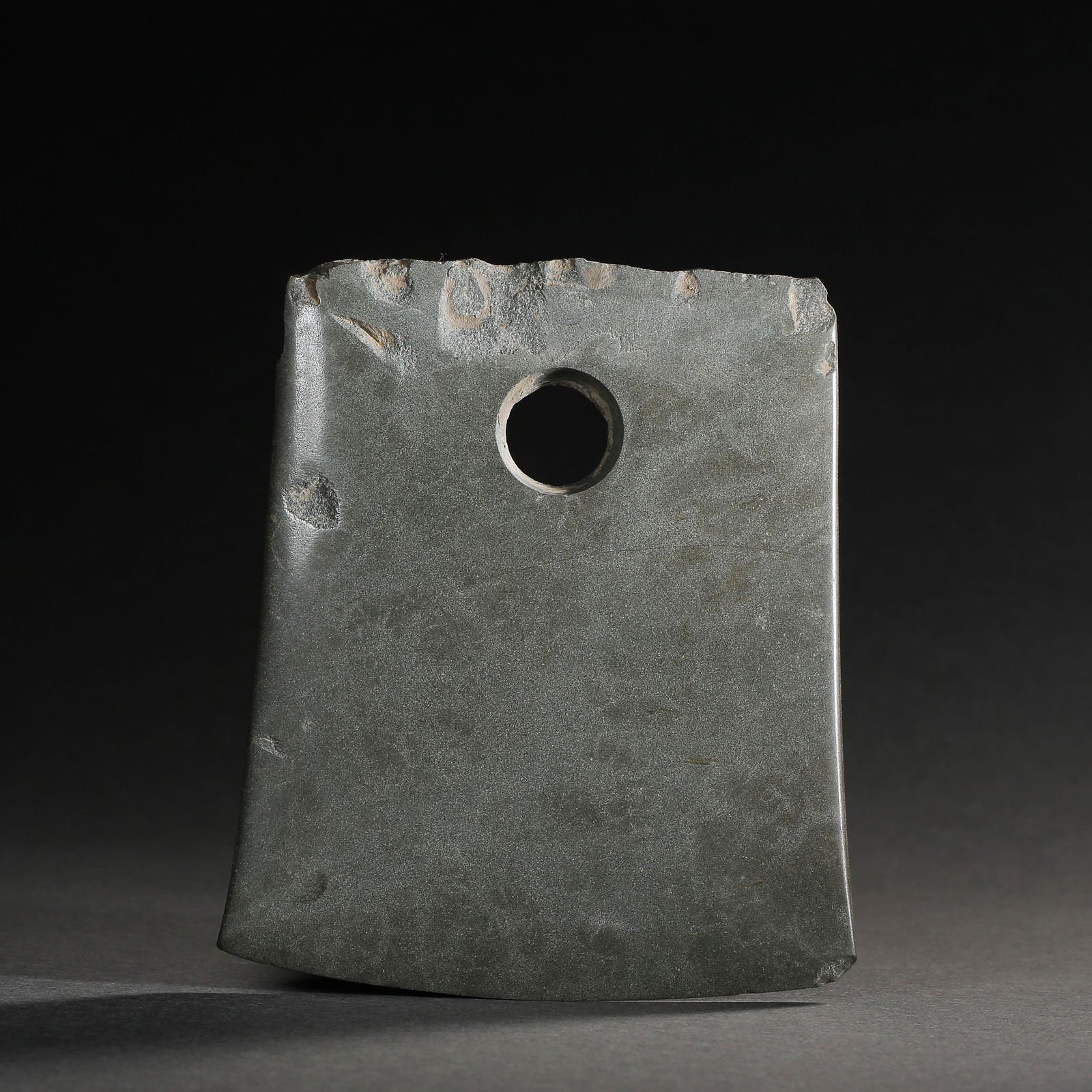 CHINESE LIANGZHU CULTURE JADE AXE (1 of 8)