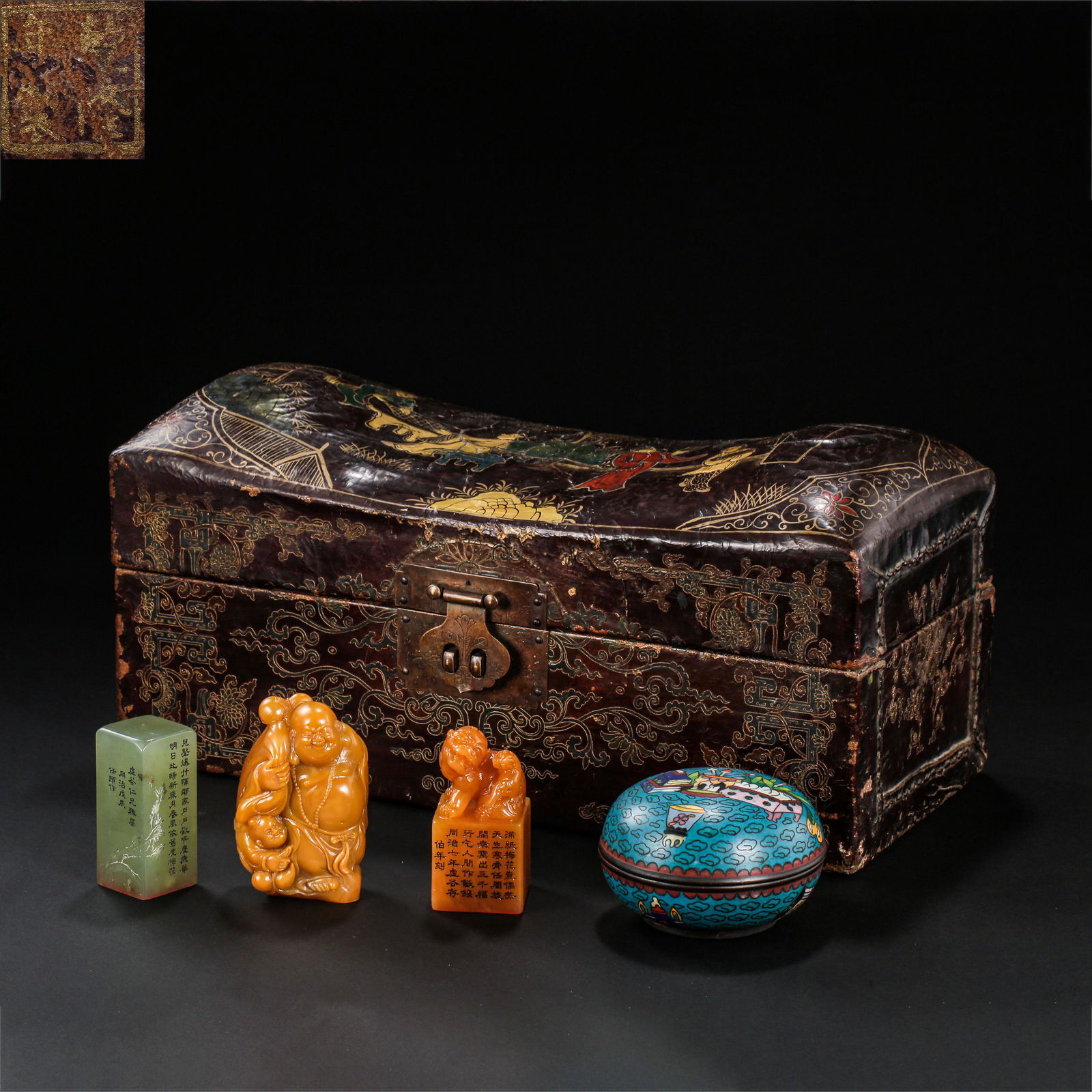 CHINESE QING DYNASTY TREASURE BOX (1 of 20)