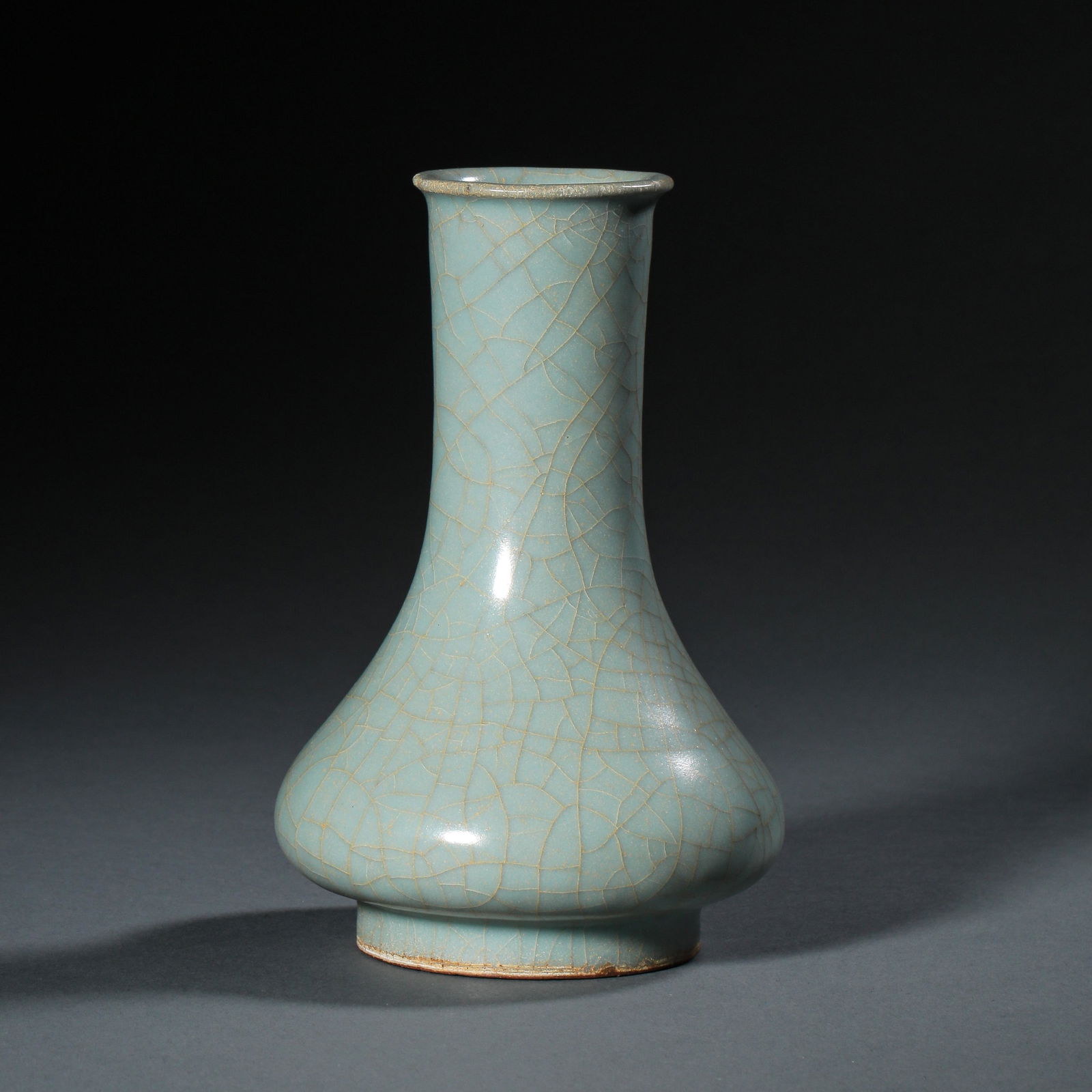 LONGQUAN CELADON GLAZED VASE, SOUTHERN SONG DYNASTY, CHINA (1 of 10)