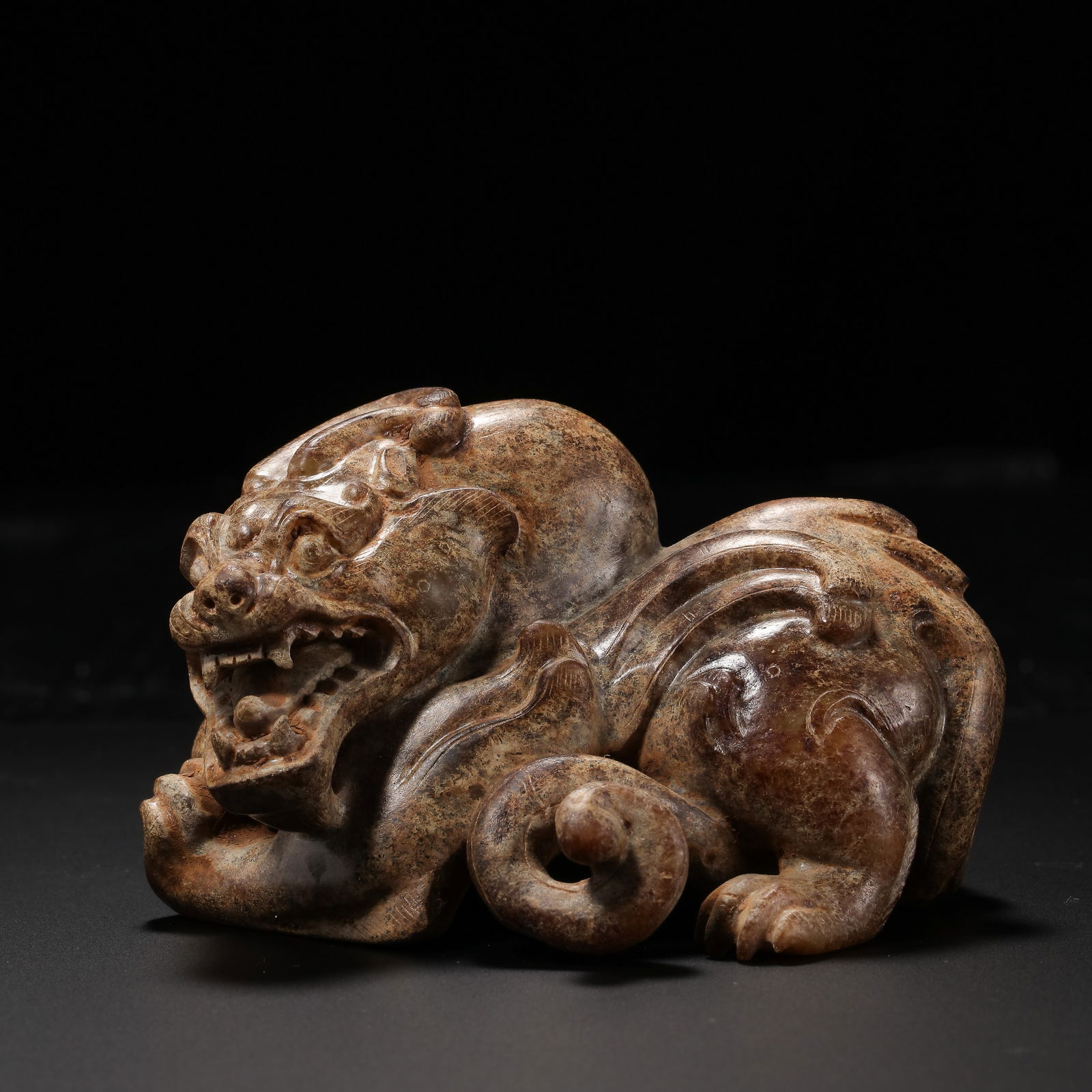 Hotan Jade Beast from the Warring States Period in China (1 of 11)