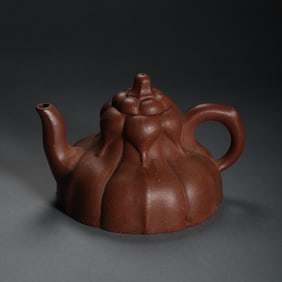 Chinese ancient celebrity purple clay pot