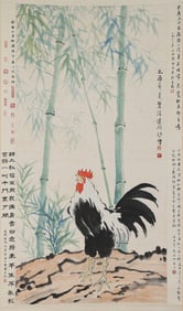 chinese ink painting by Xu Beihong