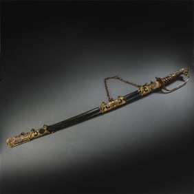A Chinese Qing Dynasty Sword
