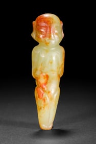 Chinese Hongshan period Hongshan culture jade figure