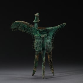 Bronze cup from the Shang and Zhou Dynasties, China
