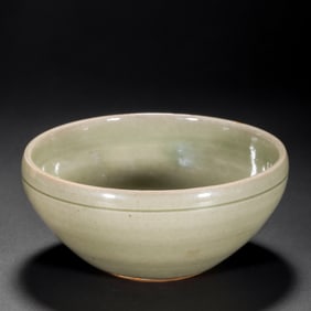 Yaozhou ware green glaze bowl of the late Tang and Five Dynasties, China