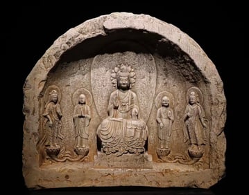 Bluestone shrine, Northern Wei Dynasty, China