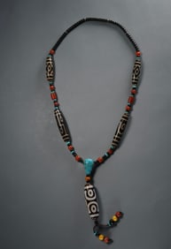 Chinese Tang Dynasty to pure heaven bead collar