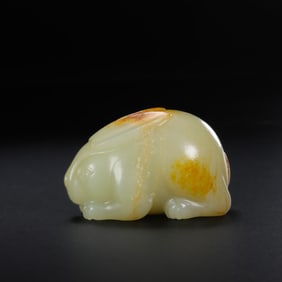 Chinese Han Dynasty jade rabbit