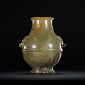 Chinese Han Dynasty jade bottle
