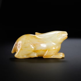 Chinese Han Dynasty jade rabbit
