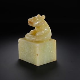 chinese Western Zhou Dynasty Jade Seal
